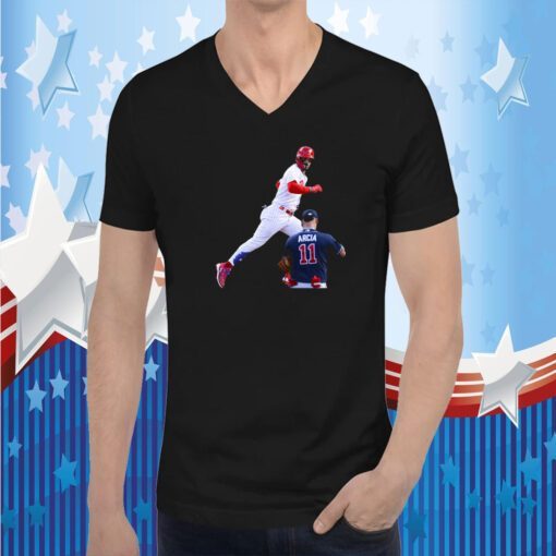 Bryce Harper Stare Down Arcia TShirts