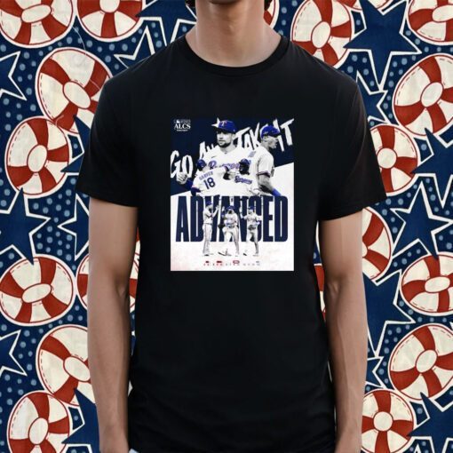 Official Texas Rangers Alcs Here We Come TShirt