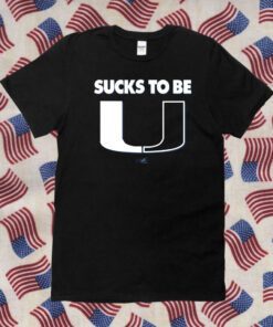 Sucks To Be U For North Carolina College Fans Tee Shirt