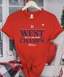 Official Houston Astros Al West Division Champions 2023 TShirt