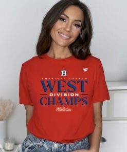 Official Houston Astros Al West Division Champions 2023 TShirt