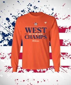 Houston Astros Al West Division Champions 2023 Hoodie Shirt