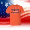 Astros Al West Champions 2023 Official Shirt
