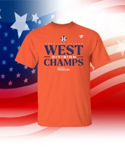 Astros Al West Champions 2023 Official Shirt