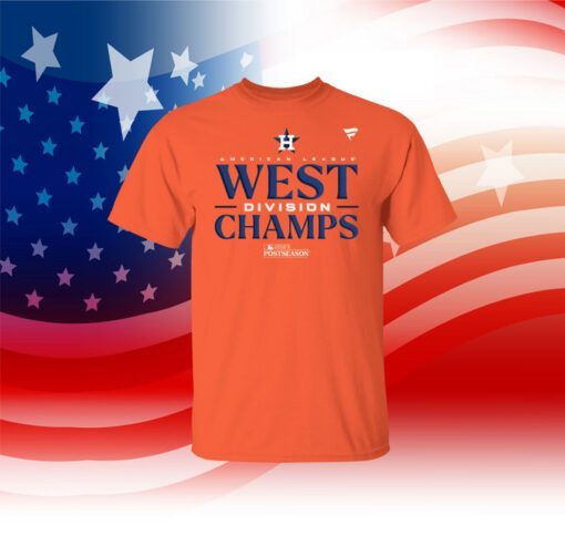 Astros Al West Champions 2023 Official Shirt