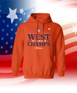 Houston Astros Al West Division Champions 2023 Hoodie Long Sleeve Shirt