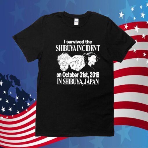 Official I Survived The Shibuya Incident On October 31St 2018 TShirt