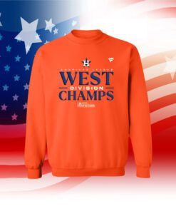 Houston Astros Al West Division Champions 2023 Hoodie Long Sleeve Shirt