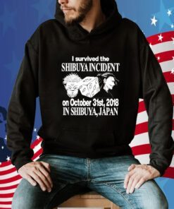 Official I Survived The Shibuya Incident On October 31St 2018 TShirt