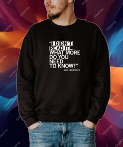 I didn't read it...what more do you need to know? Tshirt
