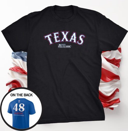 Jacob Degrom Texas Rangers 2023 American League Champions Shirt