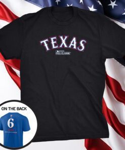 Josh Jung Texas Rangers 2023 American League Champions Shirt