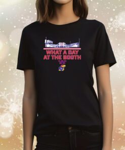 Kansas Football What A Day At The Booth Women Shirts