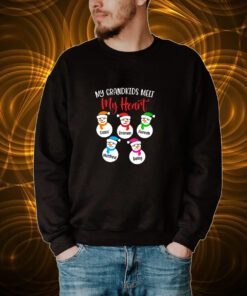 My Grandkids Melt My Heart Christmas Shirt