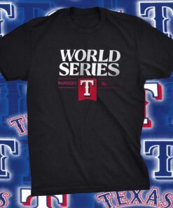 Texas Rangers 2023 World Series Nike Shirt