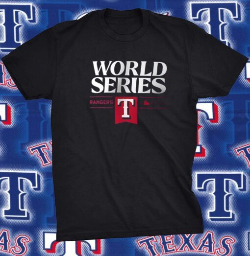 Texas Rangers 2023 World Series Nike Shirt