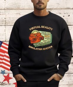 Virtual reality simulation system shirt