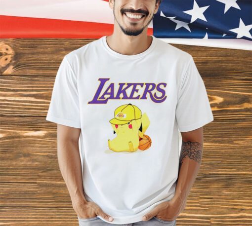 Los Angeles Lakers Pikachu shirt