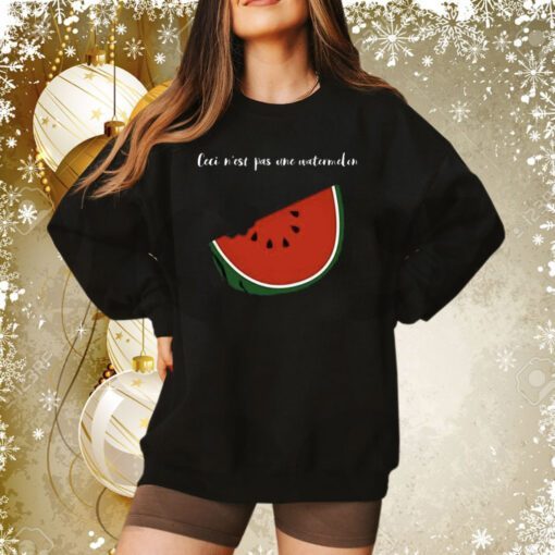 Ceci N’est Pas Une Watermelon Sweatshirt