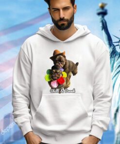 Chilli and Derek pug dog shirt