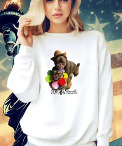 Chilli and Derek pug dog shirt
