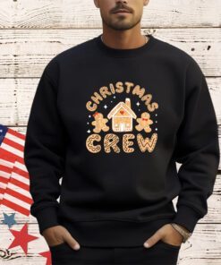 Christmas Crew Funny Holiday Gingerbread Man T-Shirt