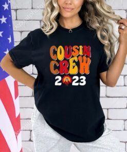 Cousin Crew 2023 Thanksgiving Turkey Family Matching T-Shirt