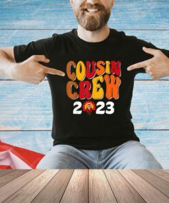 Cousin Crew 2023 Thanksgiving Turkey Family Matching T-Shirt