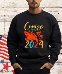 Cruise Squad 2024 Birthday Party Reunion Vacation Family T-Shirt