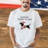 Dachshund through the snow Christmas shirt