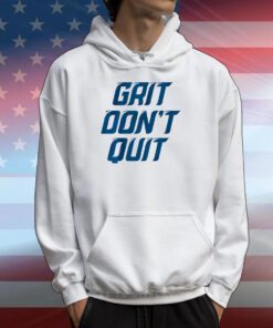 Detroit Grit Don't Quit Hoodie Shirt