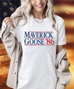 Maverick and Goose ’86 flyboys for president shirt