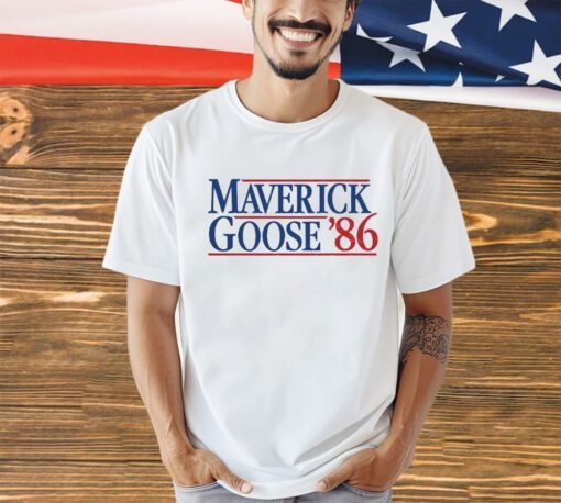 Maverick and Goose ’86 flyboys for president shirt
