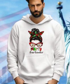 Merry bartender Christmas shirt
