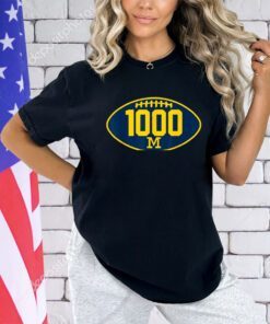 Michigan 1000 Wins - Michigan Lovers reach 1000th Wins T-Shirt