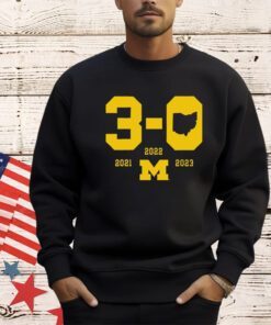 Michigan Wolverines football 3 0 in the game shirt