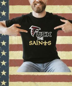 Official Atlanta falcons fuck the saints TShirt