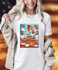 Players Miami Dolphins wishing our Fins Fam a Happy Thanksgiving shirt