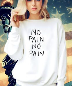 Professor Utonium wearing no pain no pain shirt