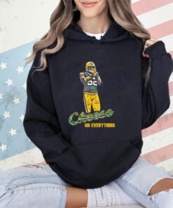 Rashan Gary Green Bay Packers cheese on everything shirt