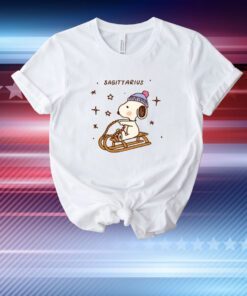 Sagittarius Winter Snoopy Hoodie TShirt