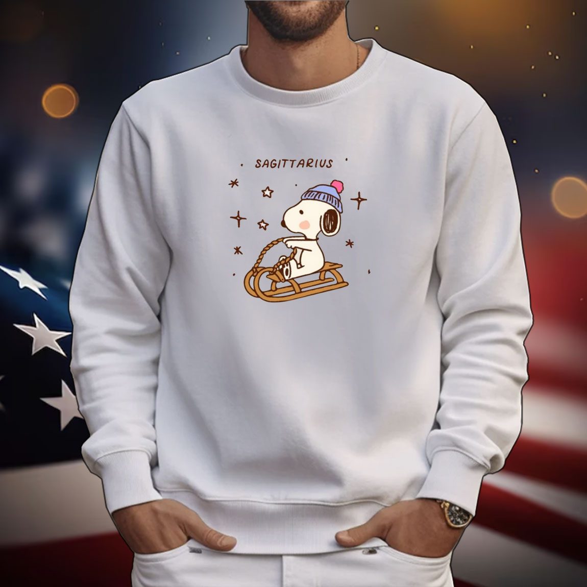 Sagittarius Winter Snoopy Hoodie Shirts