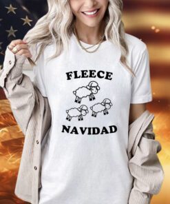 Sheep fleece navidad Christmas shirt
