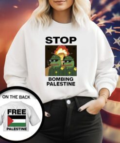 Stop Bombing Palestine Sweatshirt