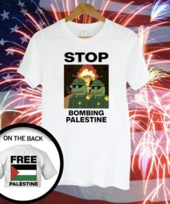 Stop Bombing Palestine T-Shirt