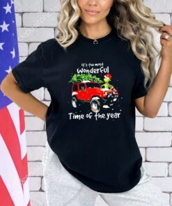 The Grinch it’s the most wonderful time of the year Christmas shirt