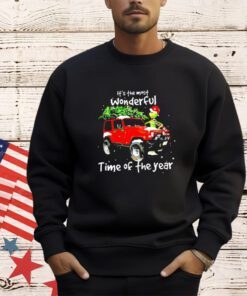 The Grinch it’s the most wonderful time of the year Christmas shirt