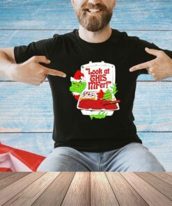 The Grinch look at this mfer Christmas shirt