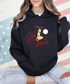 The Witch in the style of Bewitched live deliciously shirt