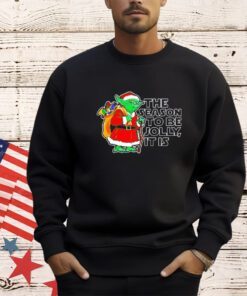 Yoda the season to be jolly it is Christmas shirt